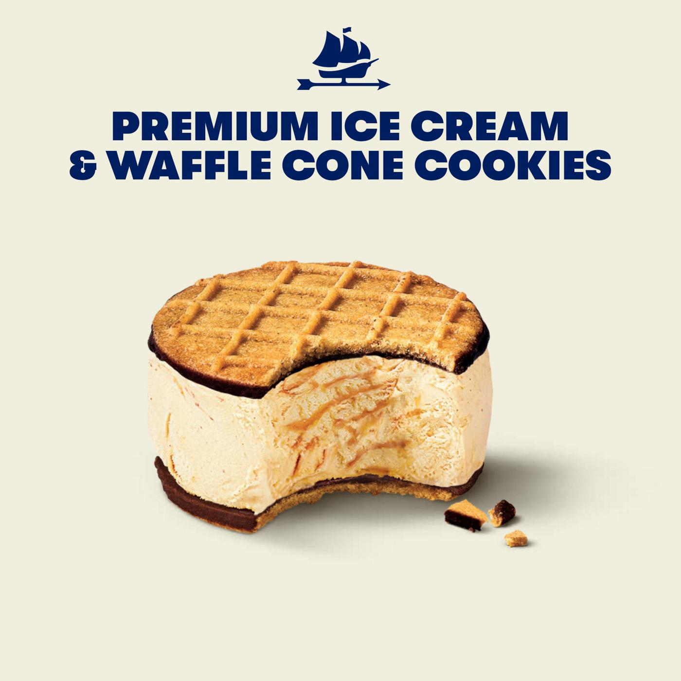 Tillamook Salted Caramel Ice Cream Sandwiches; image 2 of 7