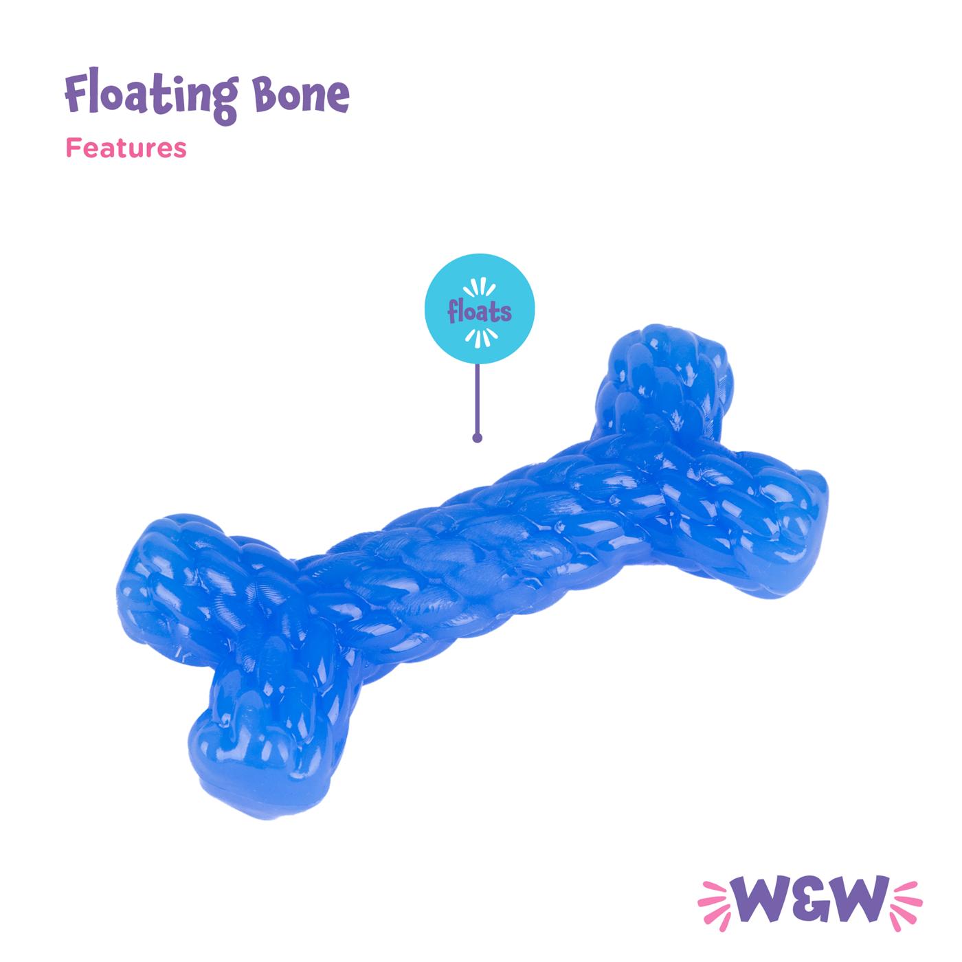 Woof & Whiskers TPR Floating Bone; image 2 of 4