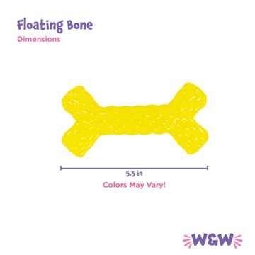 Woof & Whiskers TPR Floating Bone Dog Toy