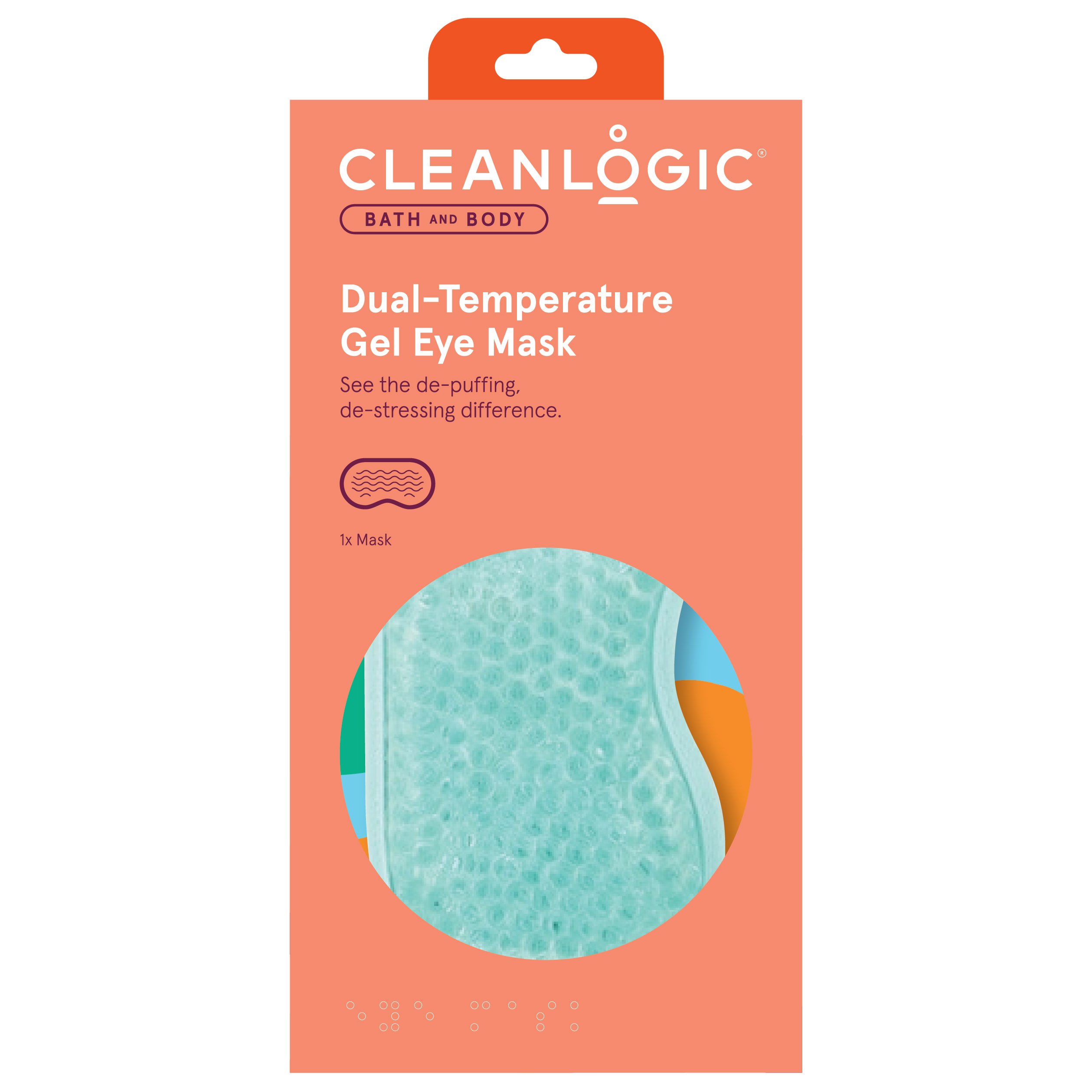 Cleanlogic DualTemperature Gel Eye Mask Shop Facial Masks & Treatments at HEB