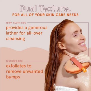 Cleanlogic Dual-Texture Body Exfoliating Body Scrubber