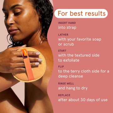 Cleanlogic Dual-Texture Body Exfoliating Body Scrubber