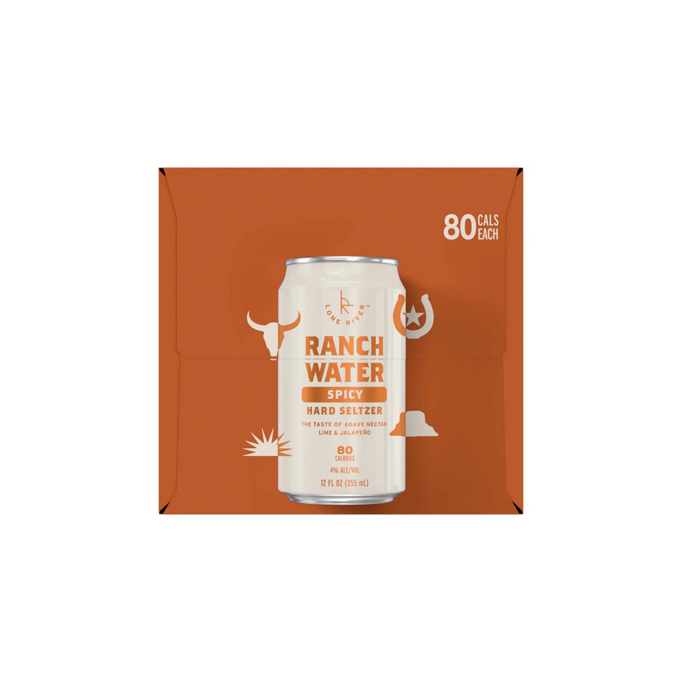 Lone River Ranch Water Spicy Hard Seltzer 12 oz Cans; image 2 of 3