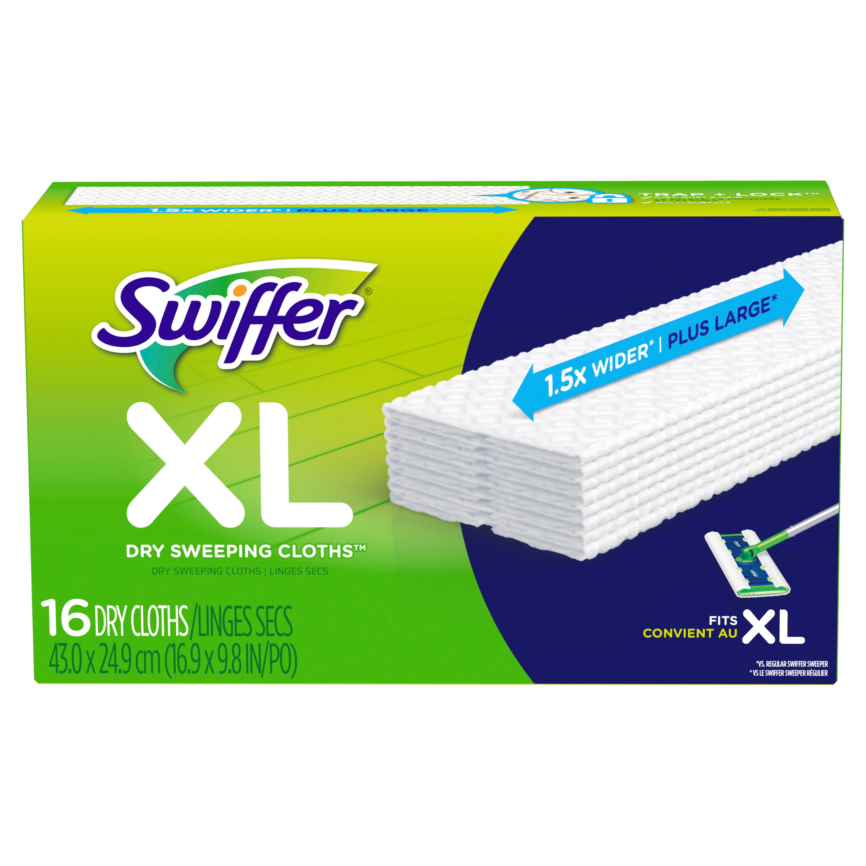 Swiffer Sweeper XL Dry Sweeping Cloths - Shop Brooms & dust mops at H-E-B