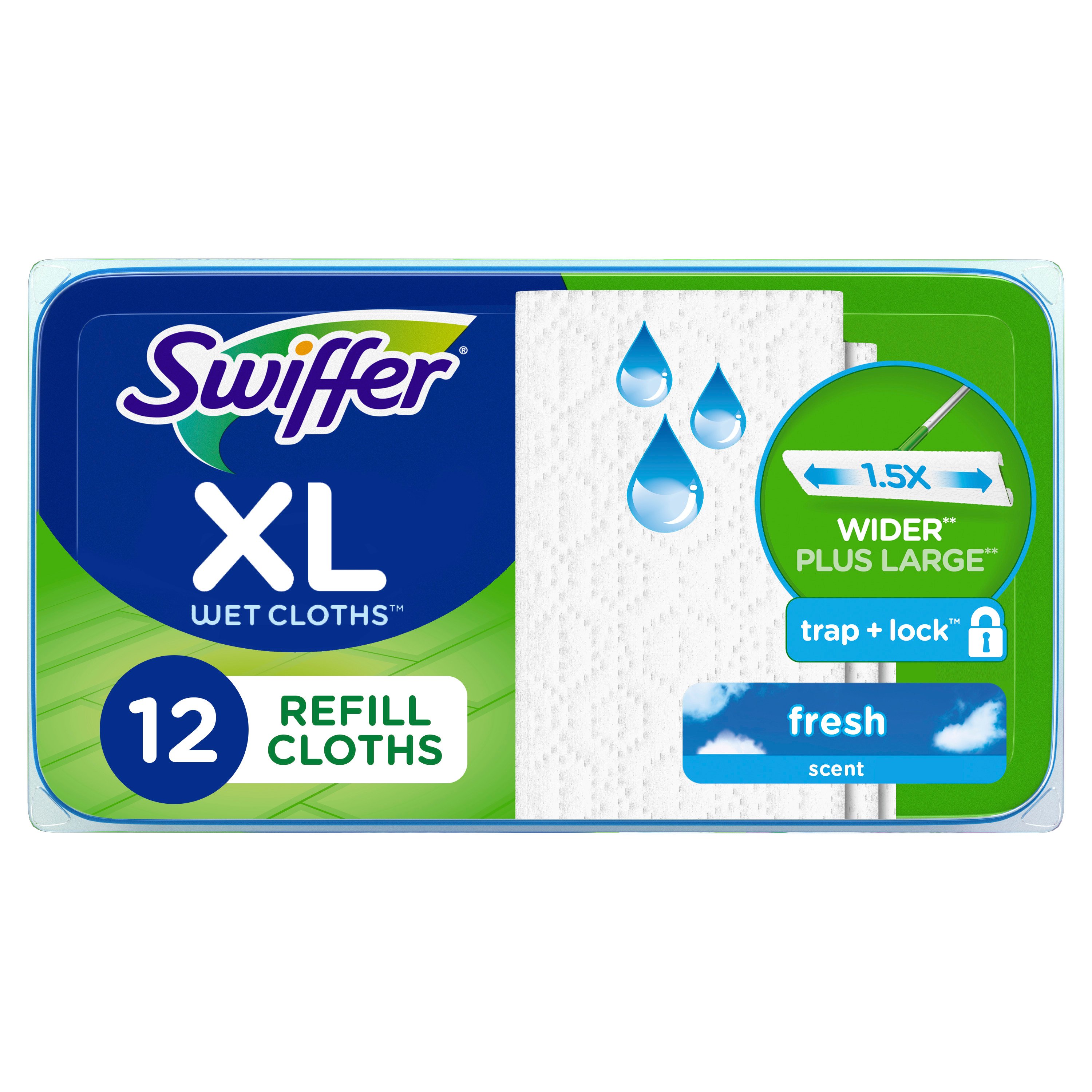 Swiffer Sweeper Open Window Scent XL Wet Mopping Pad Refills Shop