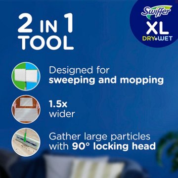 Swiffer Sweeper Dry + Wet XL Sweeping Kit