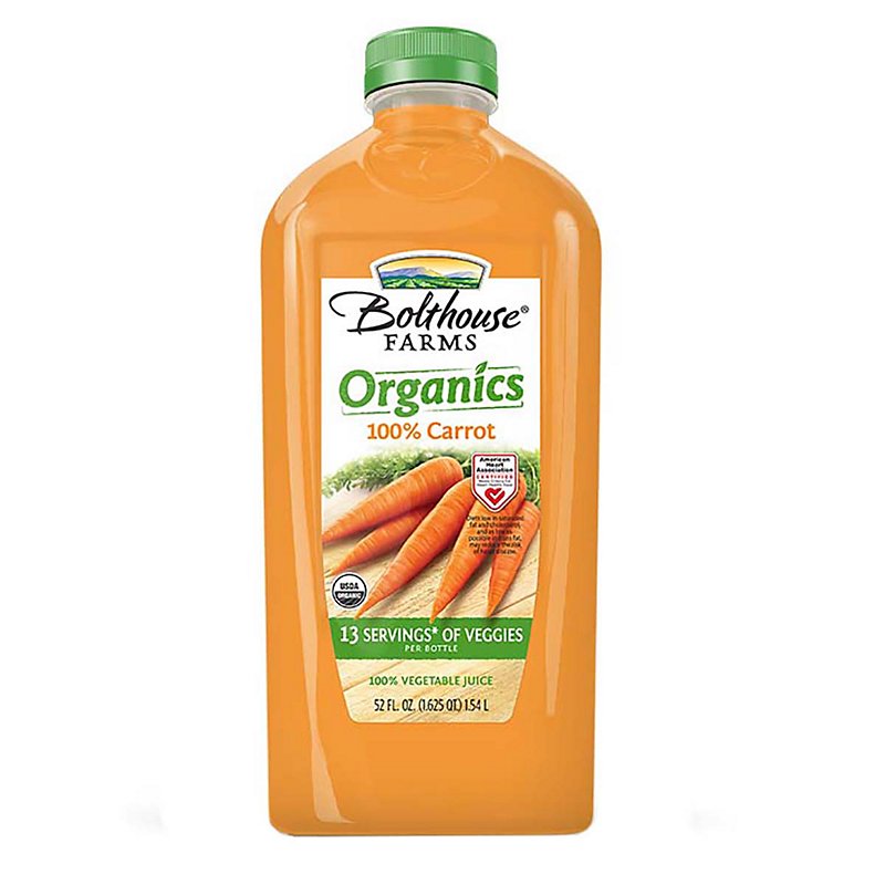 Bolthouse Farms 100 Organic Carrot Juice Shop Juice at HEB