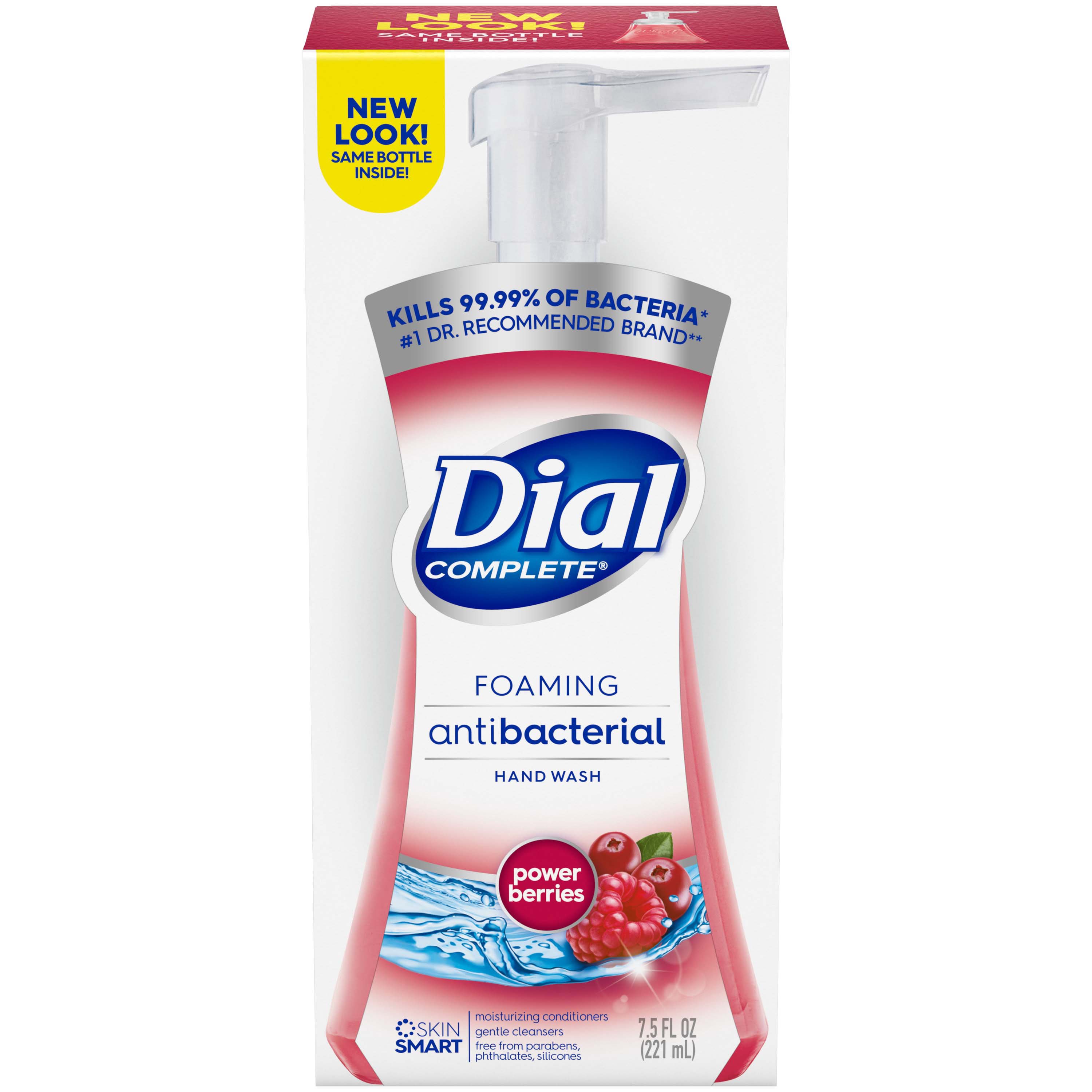 Dial complete 2 in 1 foaming hand discount wash