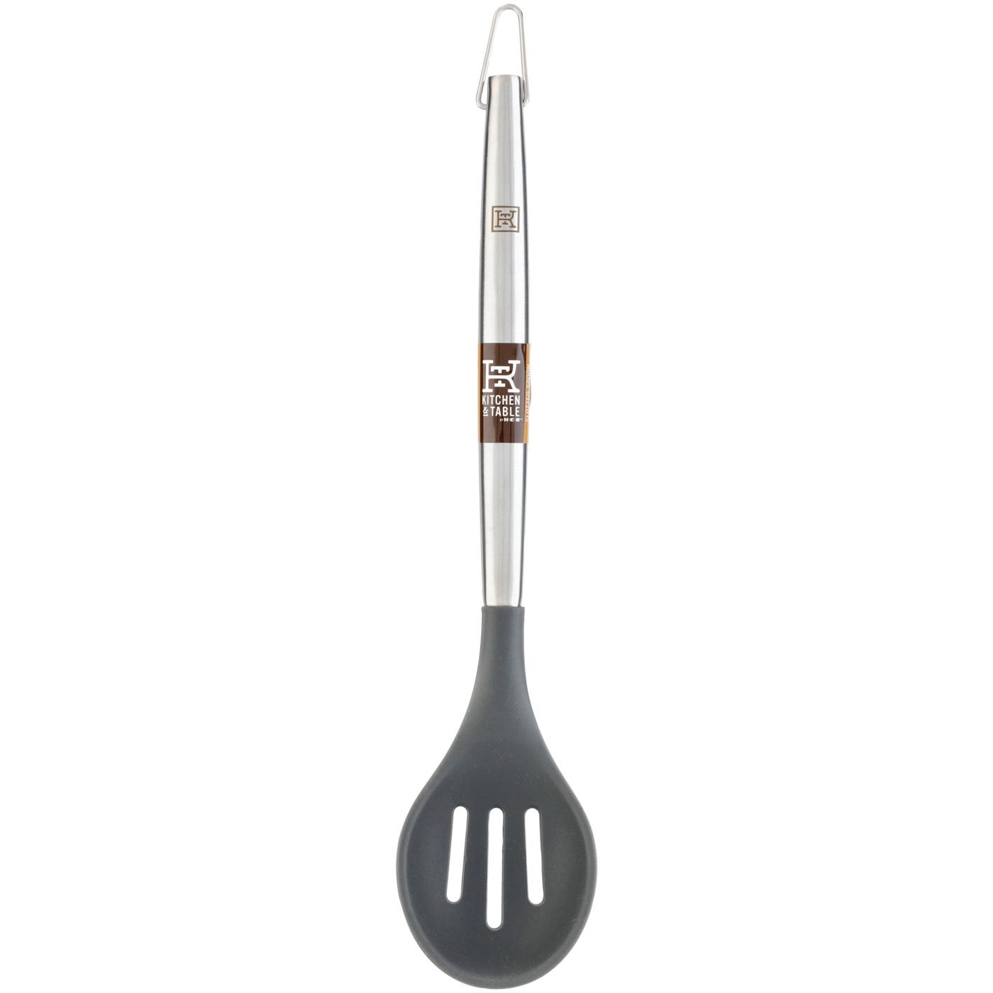 Kitchen & Table by H-E-B Silicone Slotted Spoon; image 1 of 2