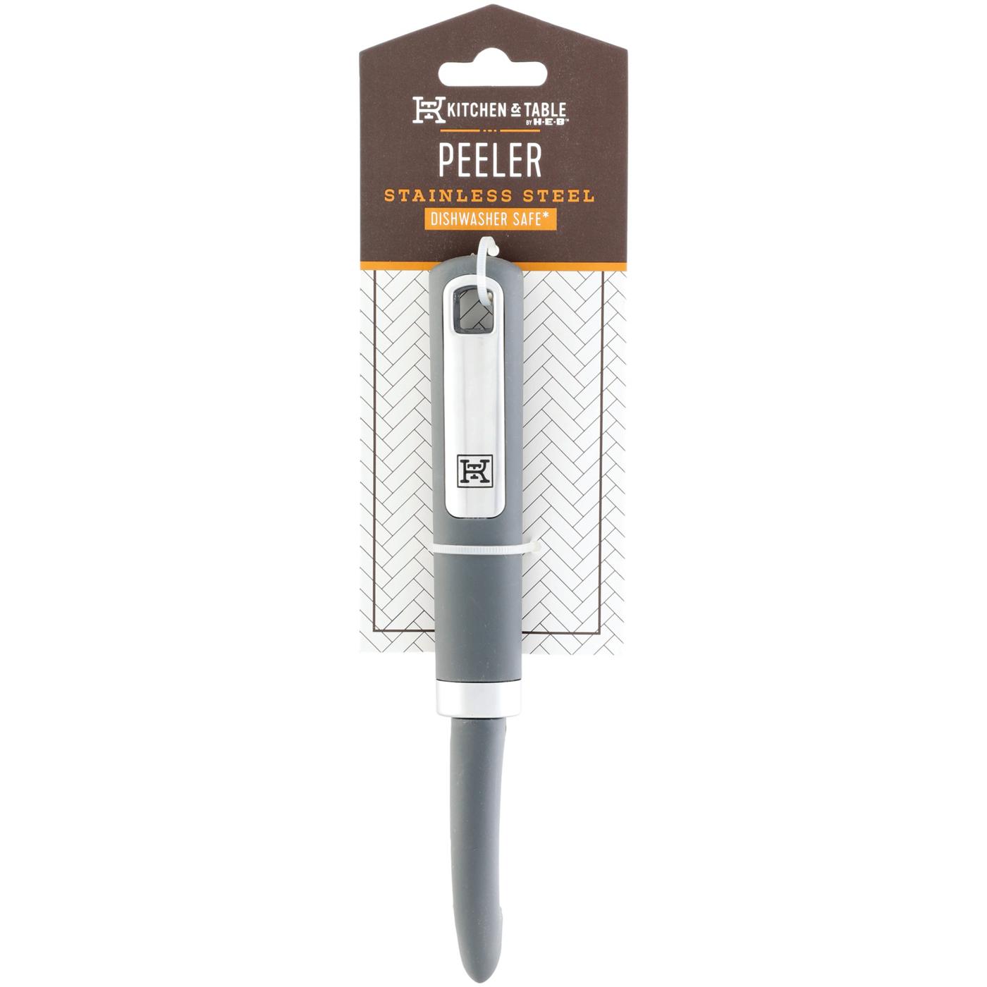 Kitchen & Table by H-E-B Stainless Steel Peeler - Shop Utensils