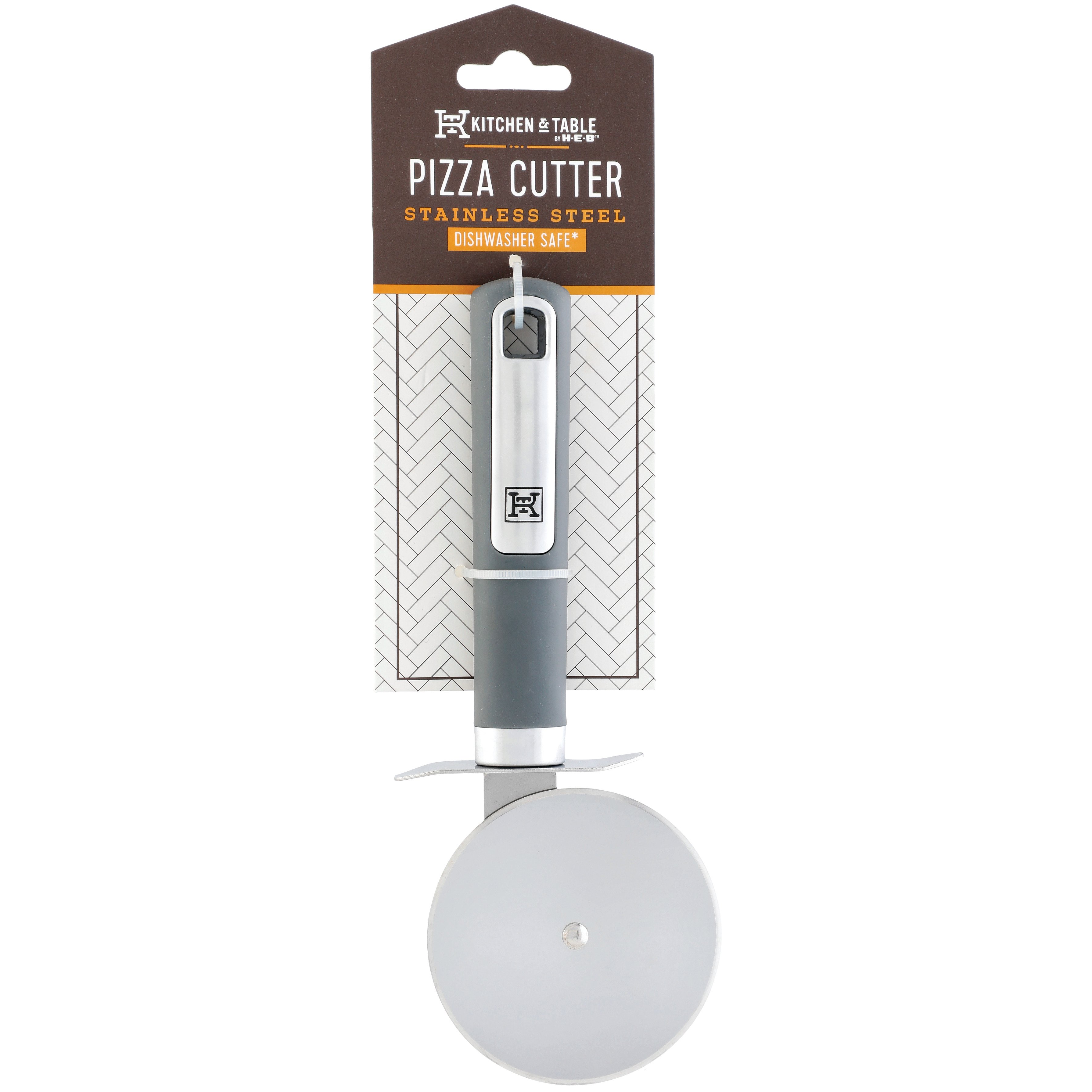 Kitchen & Table by H-E-B Stainless Steel Pizza Cutter - Shop Utensils ...