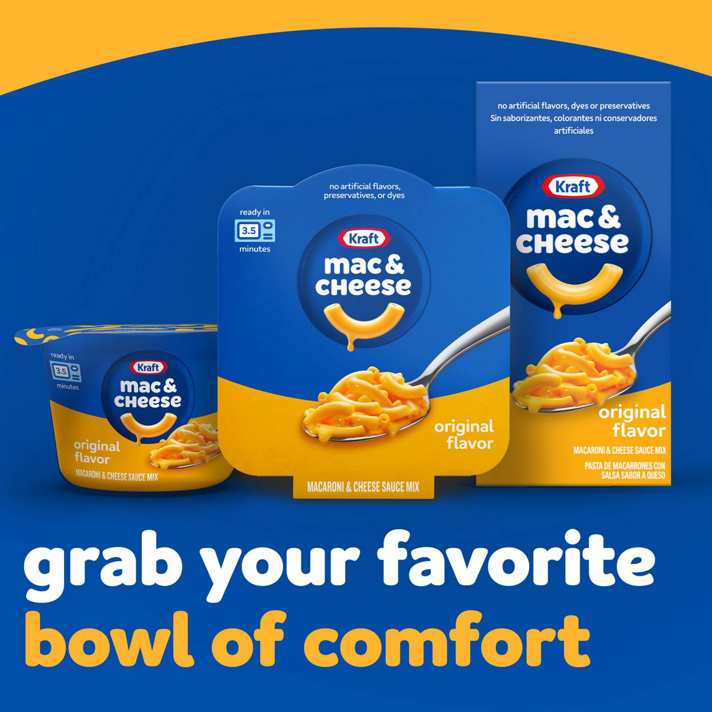 Kraft Original Big Bowl Macaroni & Cheese; image 5 of 13