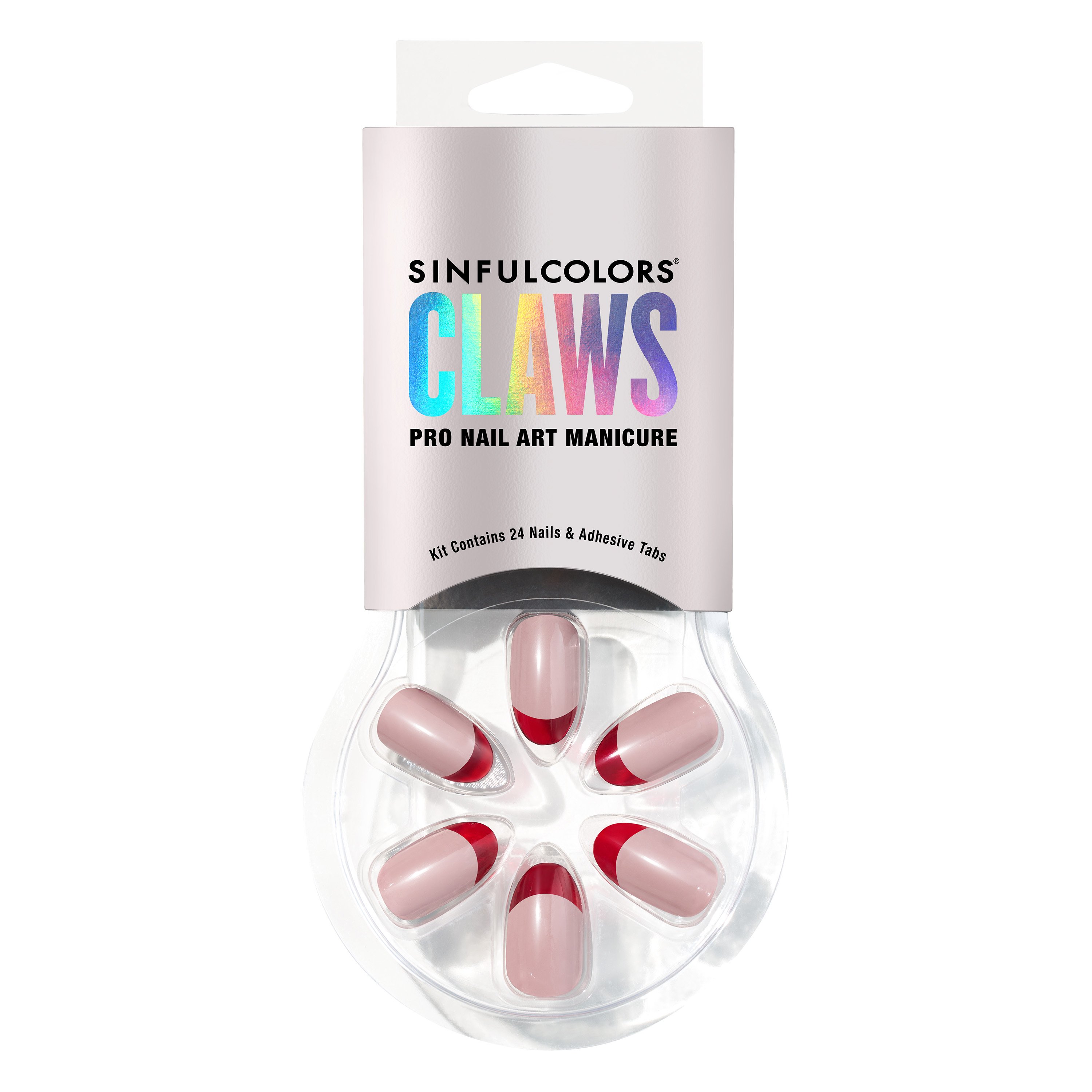 Sinful Colors Claws PressOn Nails Big Tip Energy Shop Nail Sets at HEB