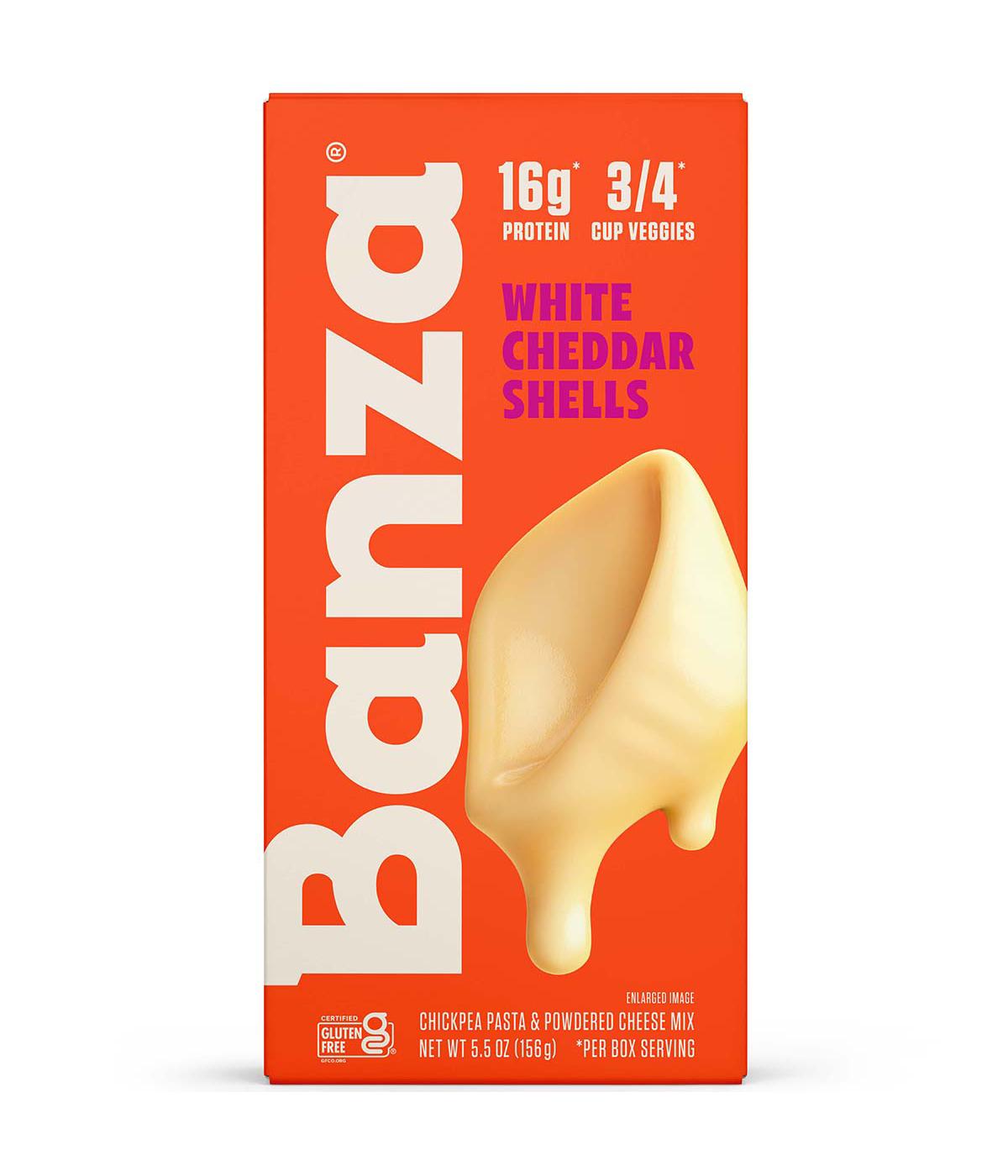 Banza 17g Protein Chickpea Pasta White Cheddar Mac & Cheese; image 1 of 3