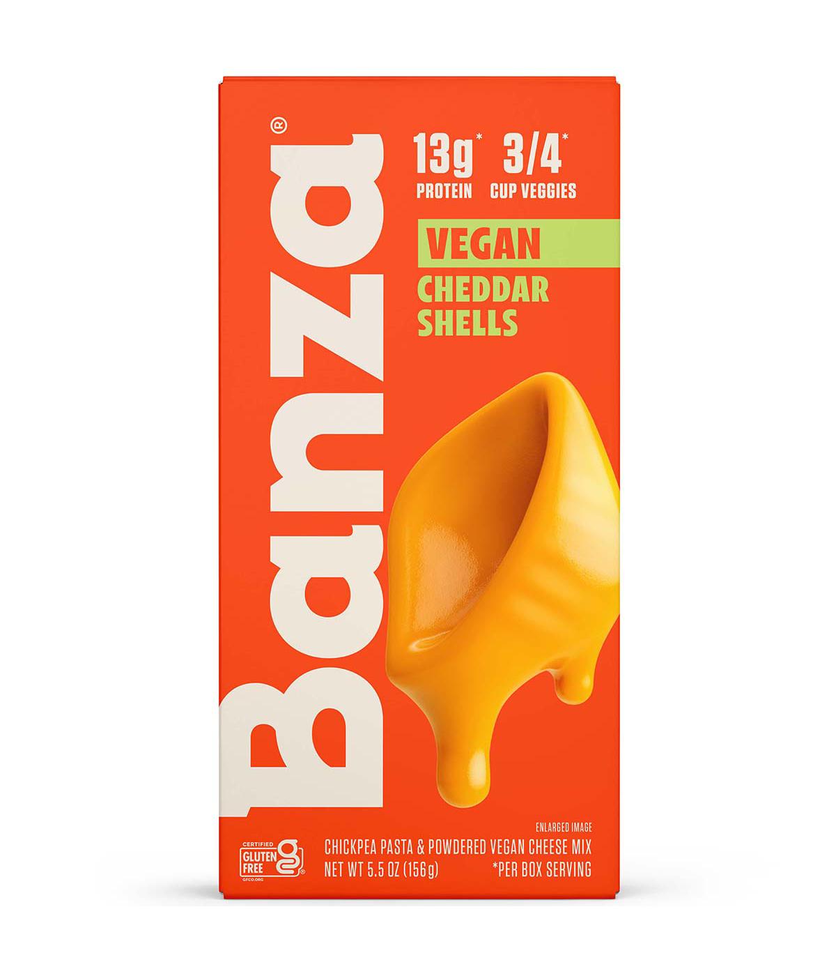 Banza 13g Protein Chickpea Pasta Vegan Cheddar Mac & Cheese; image 1 of 3