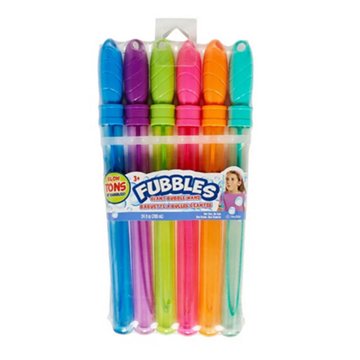 Fubbles Giant Bubble Wands, 6 pk
