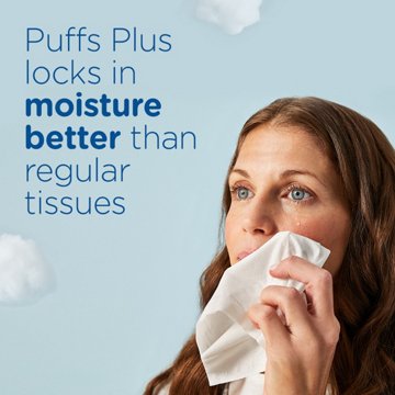 Puffs Plus Lotion Facial Tissues 4 pk, 496 ct