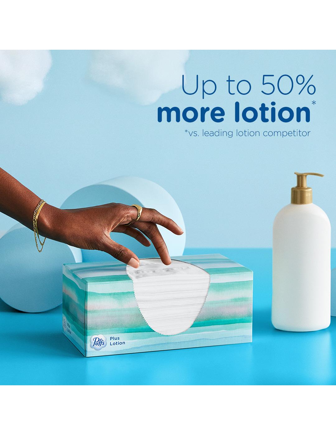 Puffs Plus Lotion Facial Tissues 4 pk; image 8 of 10