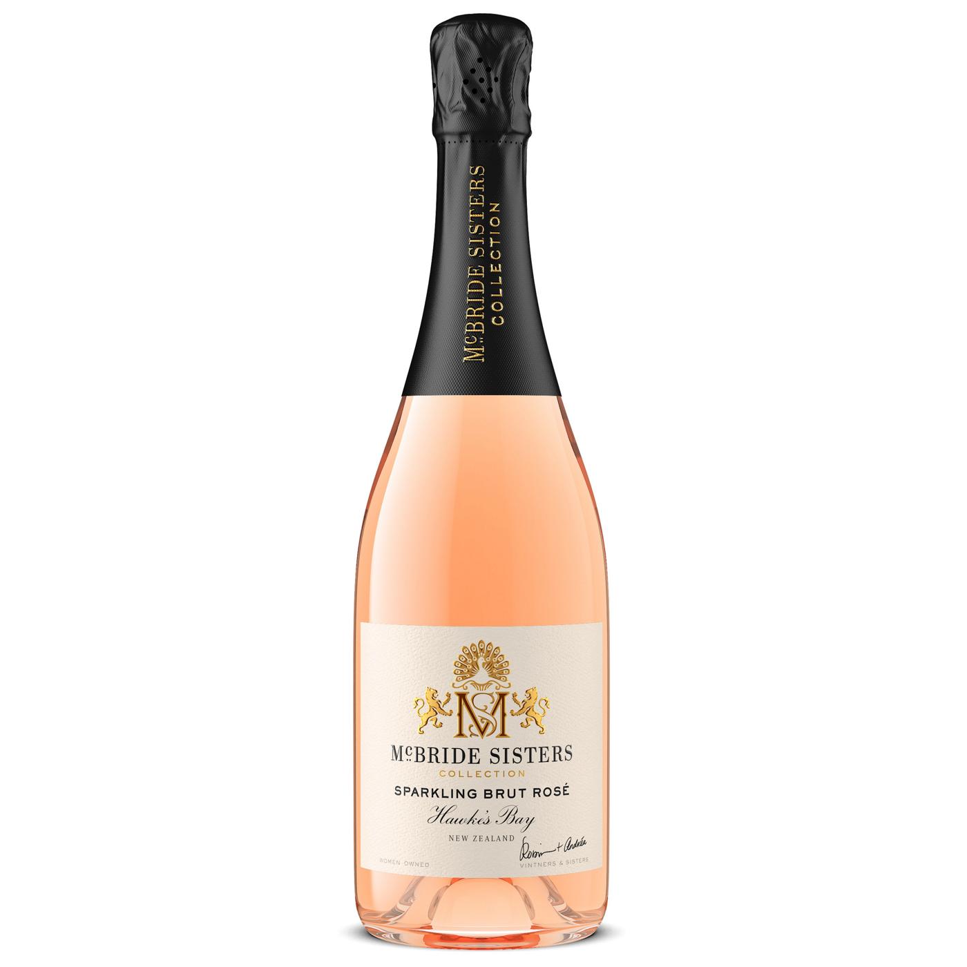 McBride Sisters Sparkling Brut Rosé Wine; image 1 of 7