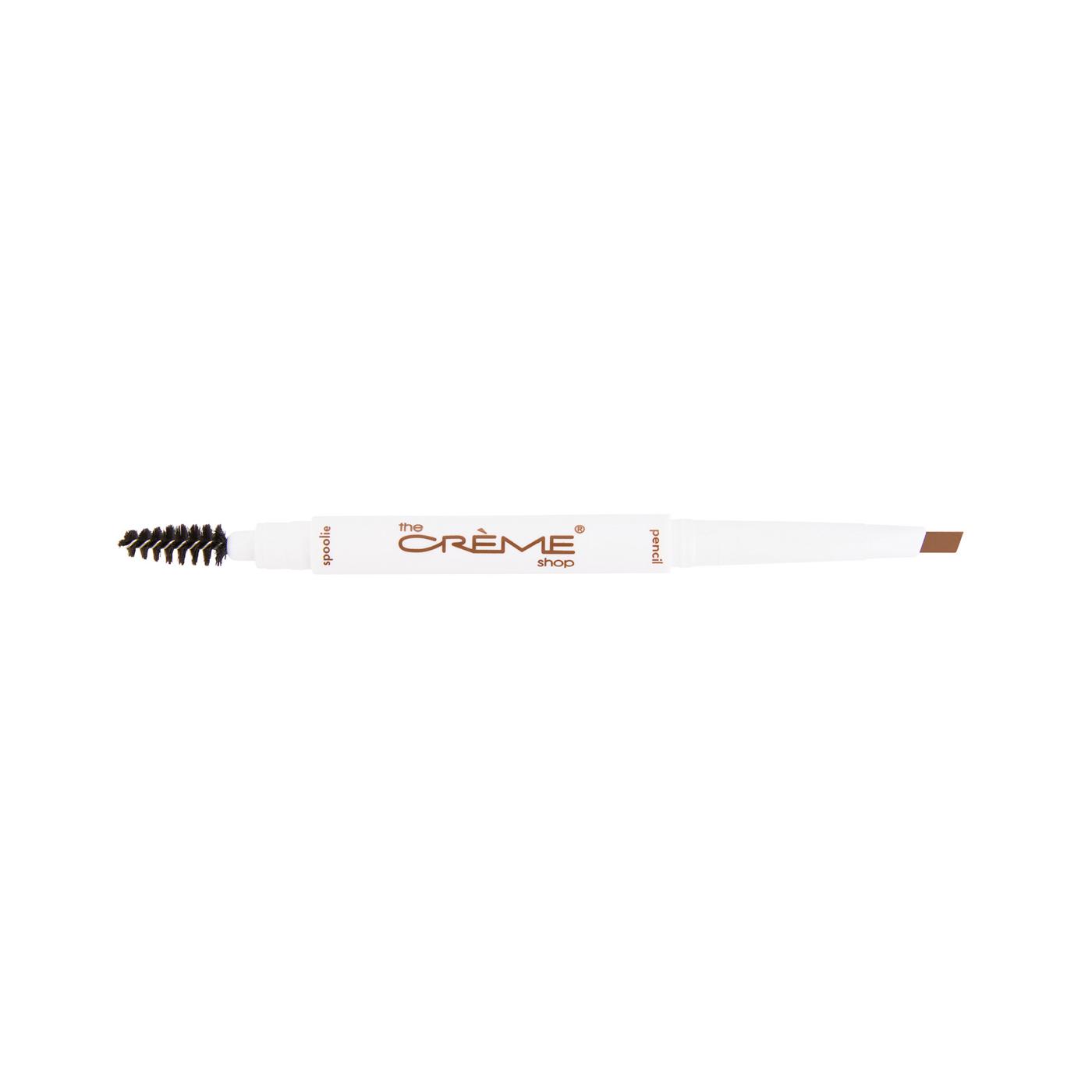 The Crème Shop Macro Brow Pencil & Spooley Medium Brown; image 3 of 4