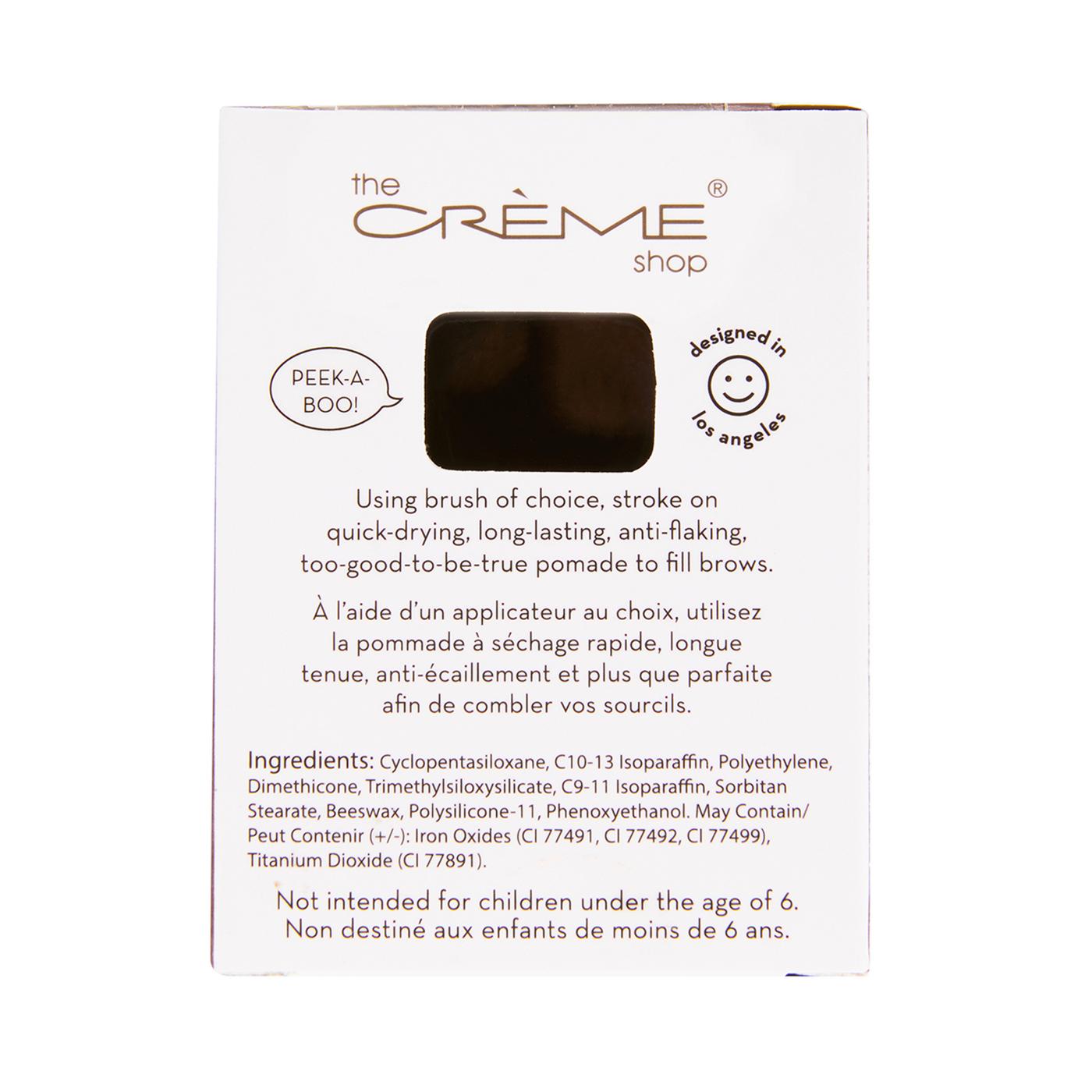 The Crème Shop Eyebrow Pom Pom Dark Brown; image 2 of 5