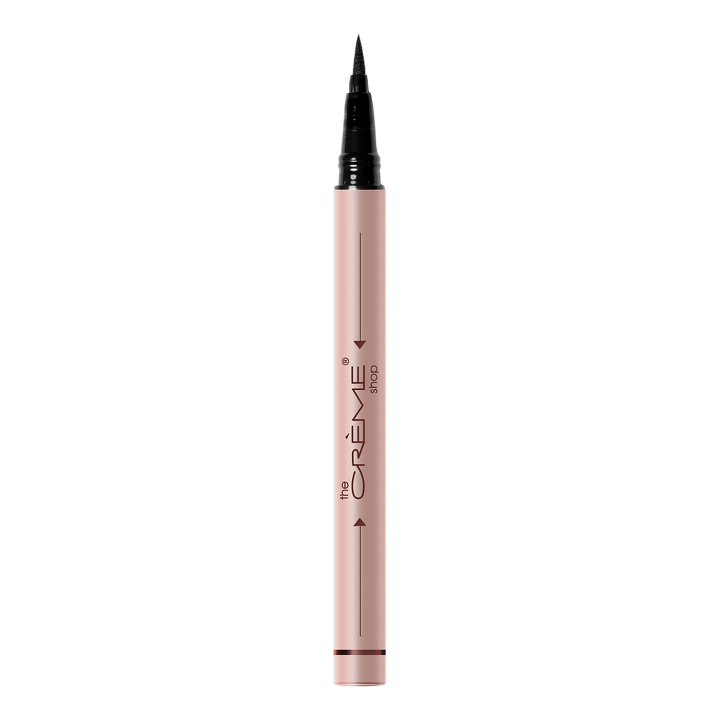 The Crème Shop Get In Line Felt Tip Eyeliner Marker Dark Brown; image 3 of 3