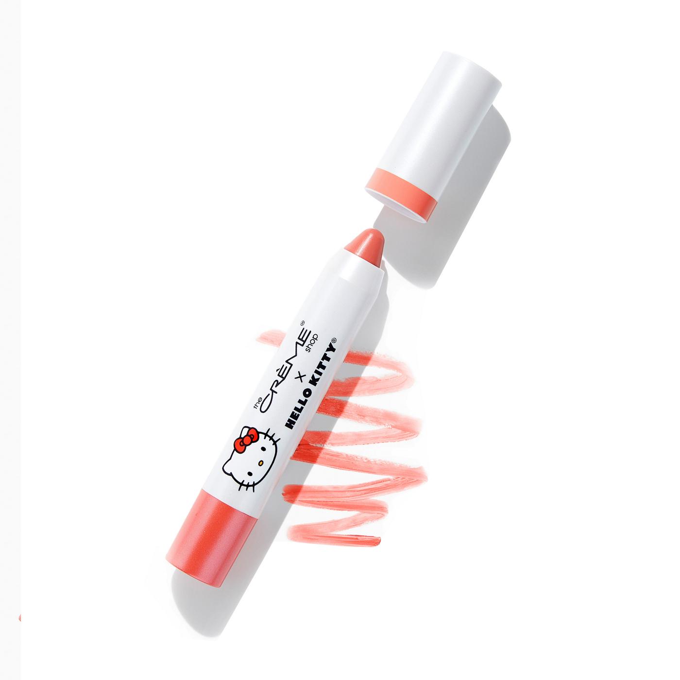 The Crème Shop Hello Lippy Moisturizing Tinted Lip Balm Peach Pout; image 2 of 2