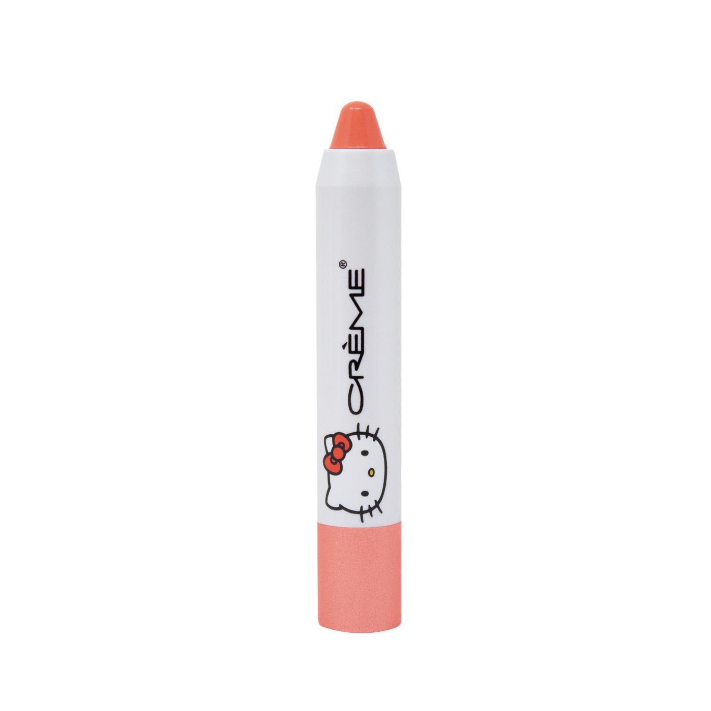 The Crème Shop Hello Lippy Moisturizing Tinted Lip Balm Peach Pout; image 3 of 3