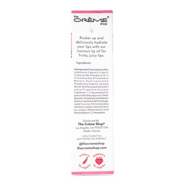 The Crème Shop Luscious Lip Oil Watermelon Ice