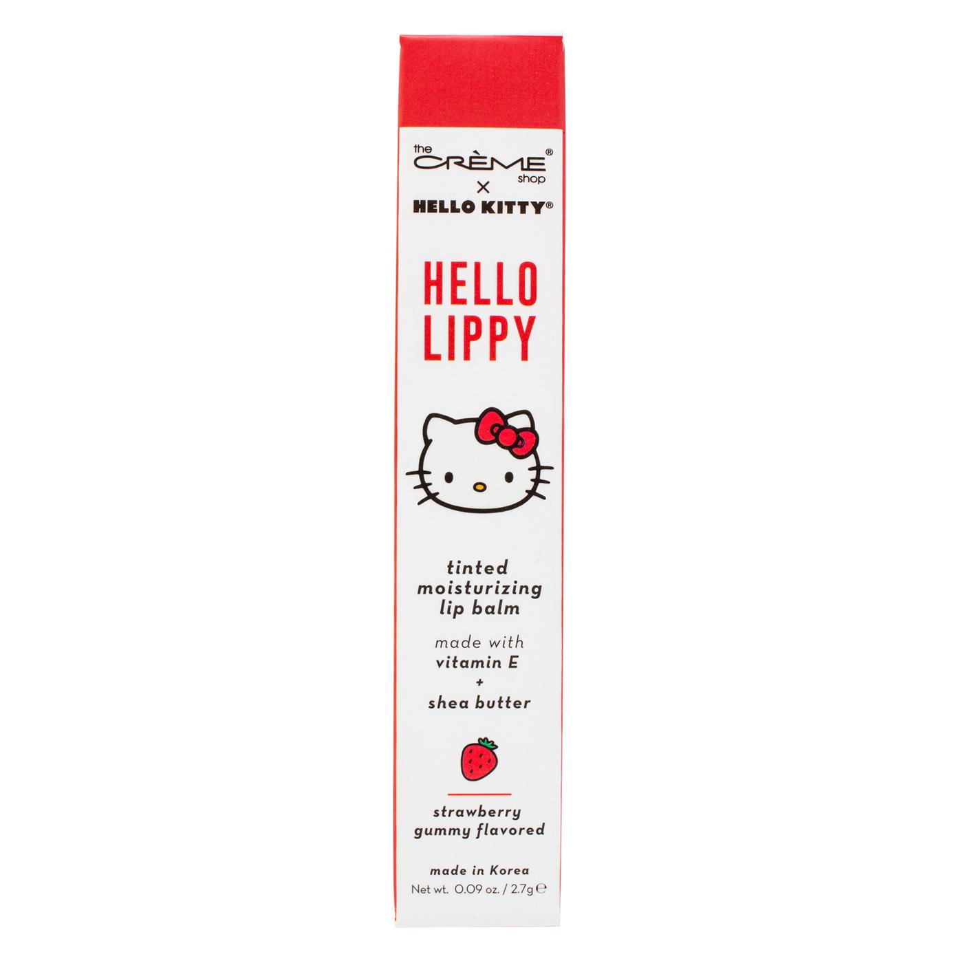 The Crème Shop Hello Lippy Moisturizing Tinted Lip Balm Strawberry Sweetheart; image 1 of 2