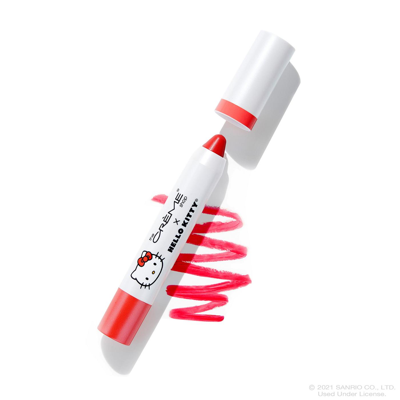 The Crème Shop Hello Lippy Moisturizing Tinted Lip Balm Strawberry Sweetheart; image 2 of 2