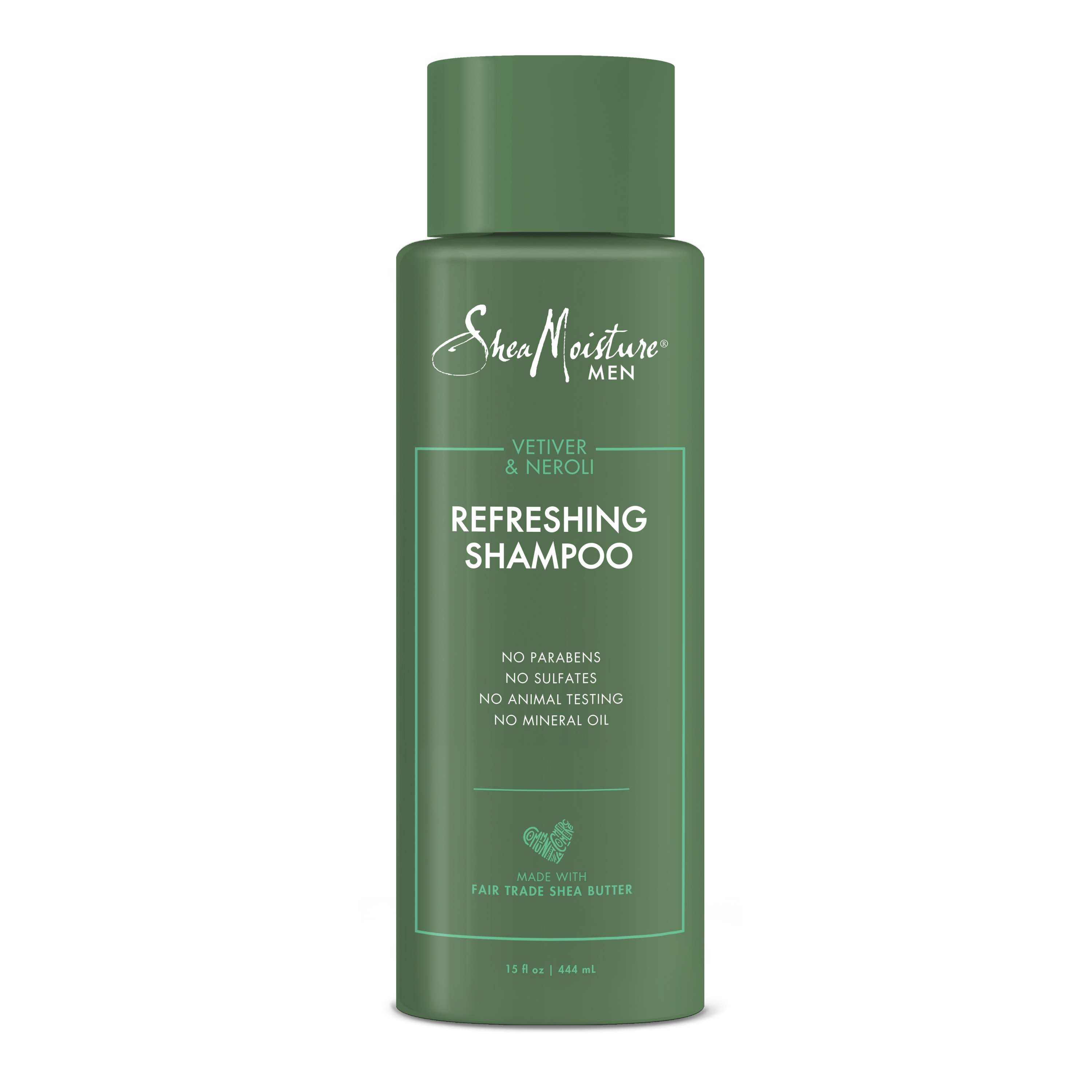 Shea Moisture Men Vetiver & Neroli Refreshing Shampoo Shop Shampoo