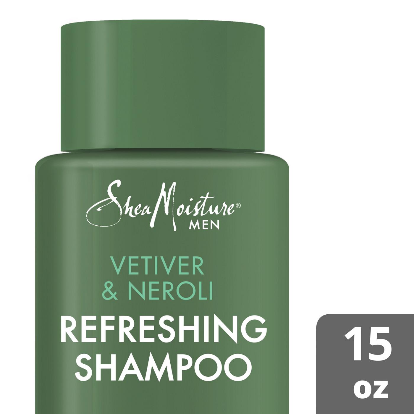 SheaMoisture Men Refreshing Shampoo - Vetiver & Neroli; image 5 of 6