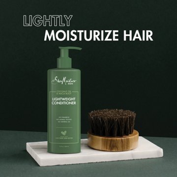 SheaMoisture Men Lightweight Conditioner - Coconut Oil & Maca Root, 15 oz