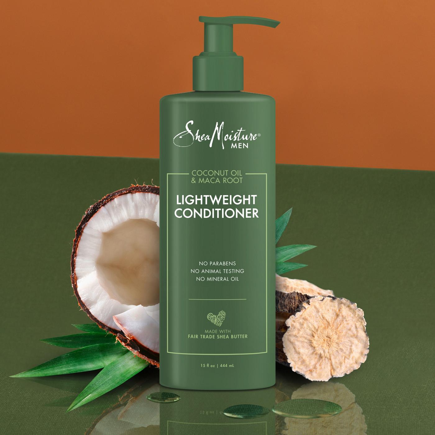 SheaMoisture Men Lightweight Conditioner - Coconut Oil & Maca Root; image 2 of 10