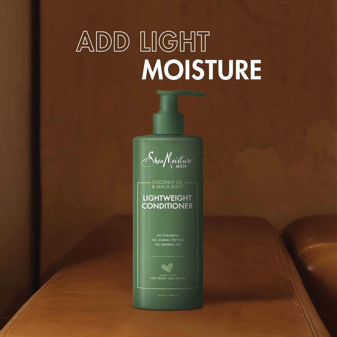 SheaMoisture Men Lightweight Conditioner - Coconut Oil & Maca Root; image 6 of 10
