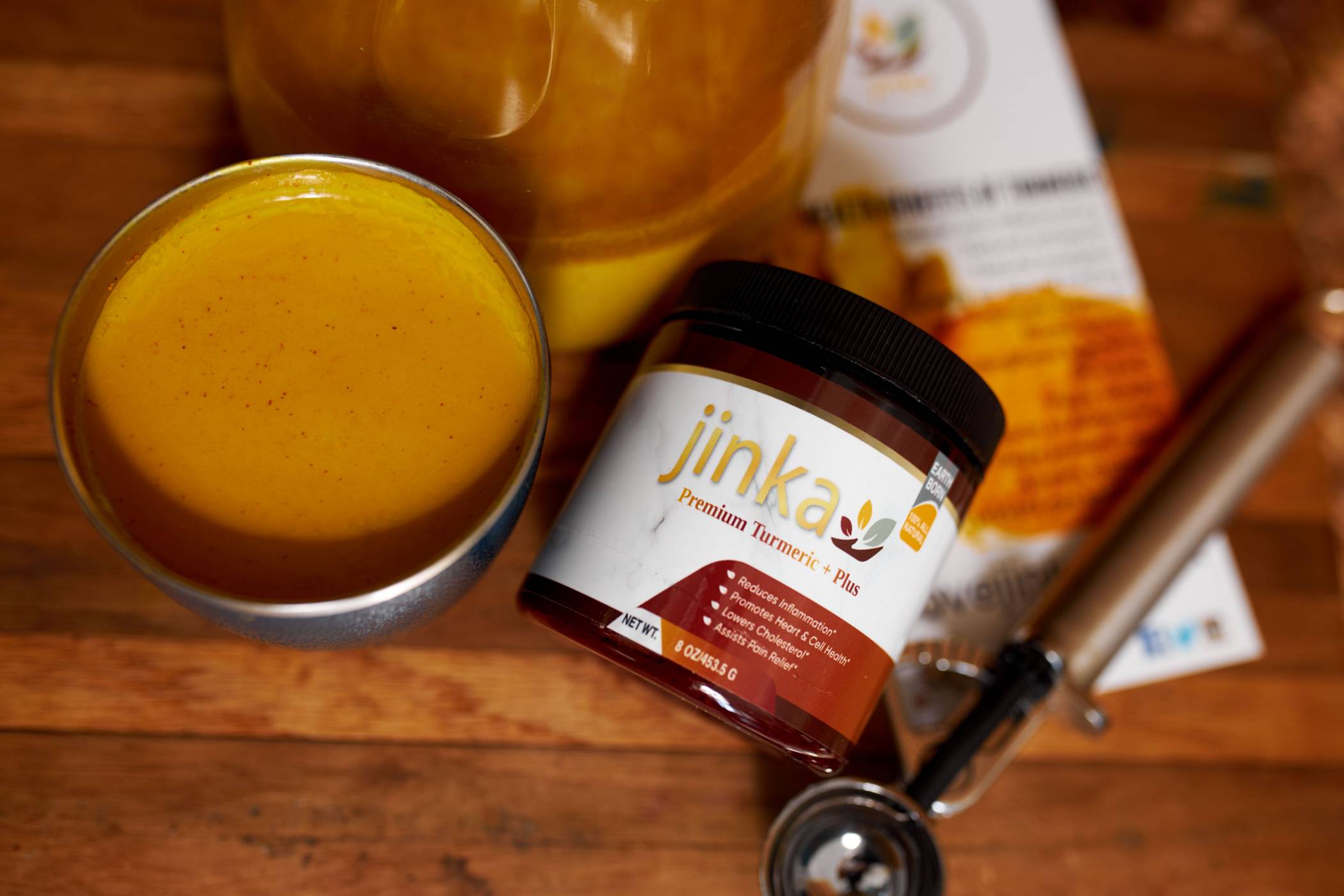 Jinka Premium Turmeric Paste Shop Herbs & homeopathy at HEB