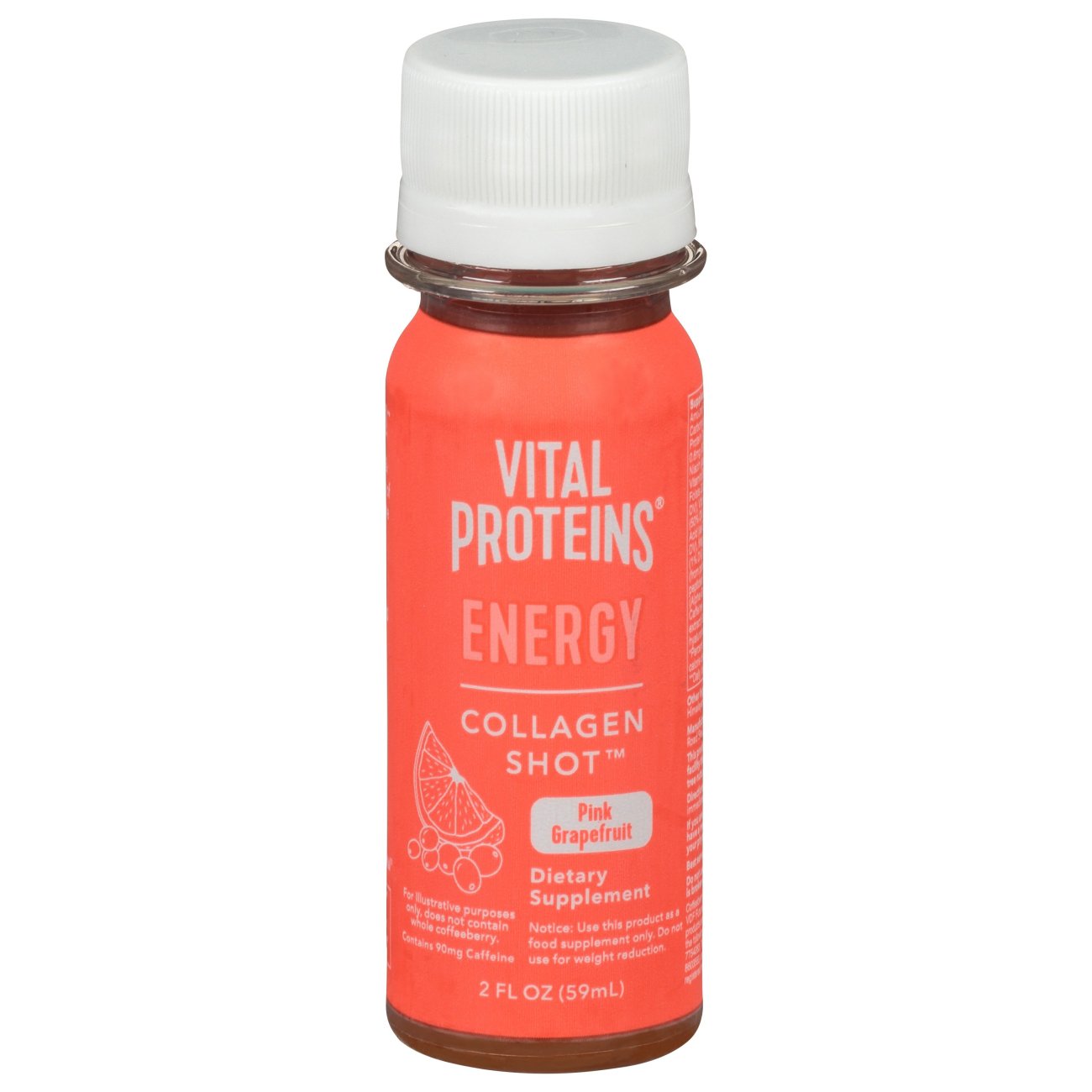 Vital Proteins Energy Collagen Shot Pink Grapefruit Shop Vitamins & Supplements at HEB