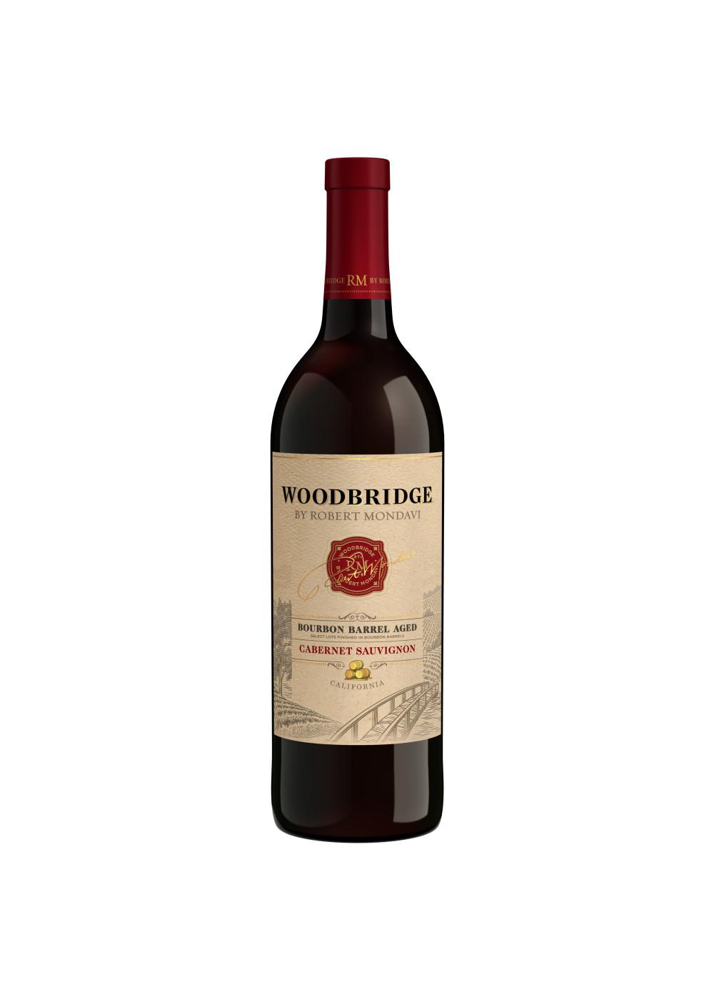 Woodbridge Bourbon Barrel Aged Cabernet Sauvignon Red Wine Bottle; image 1 of 4