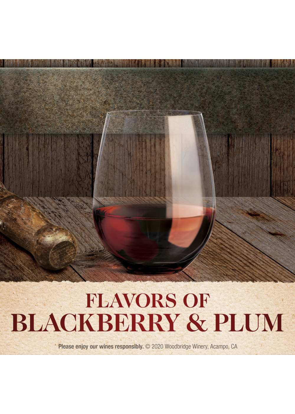 Woodbridge Bourbon Barrel Aged Sauvignon Red Wine Bottle Shop Wine at HEB