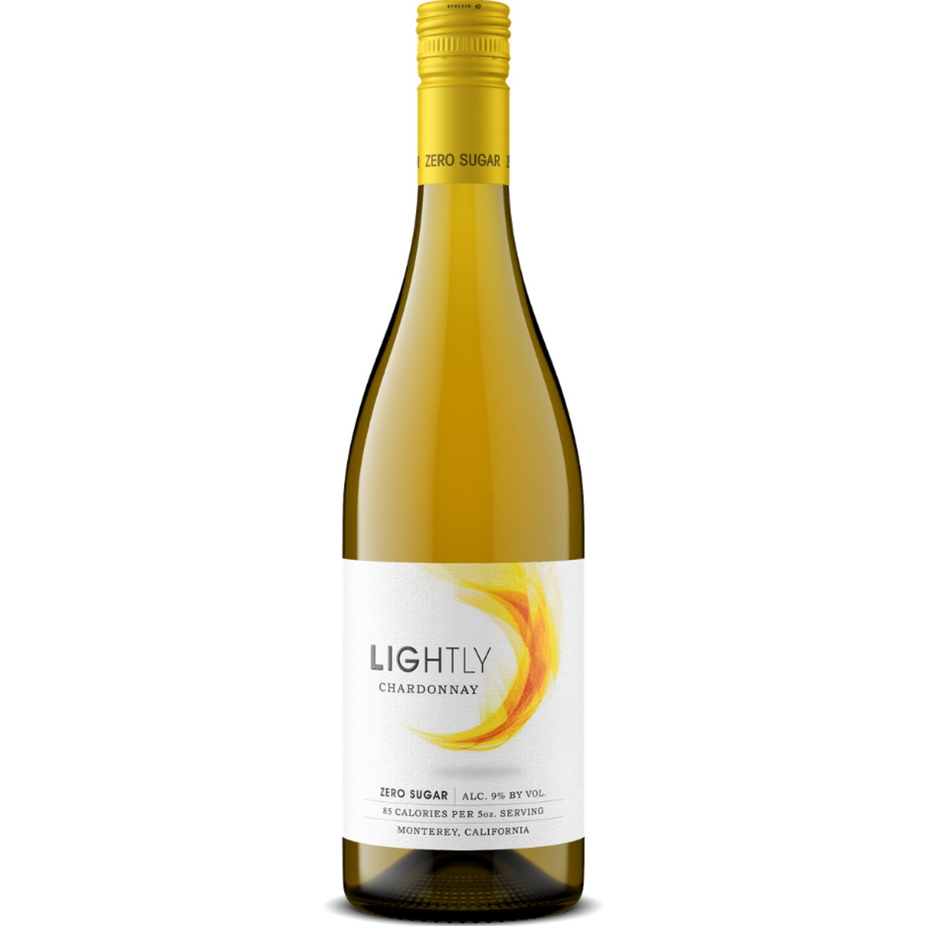 Lightly Chardonnay California White Wine, 750 mL