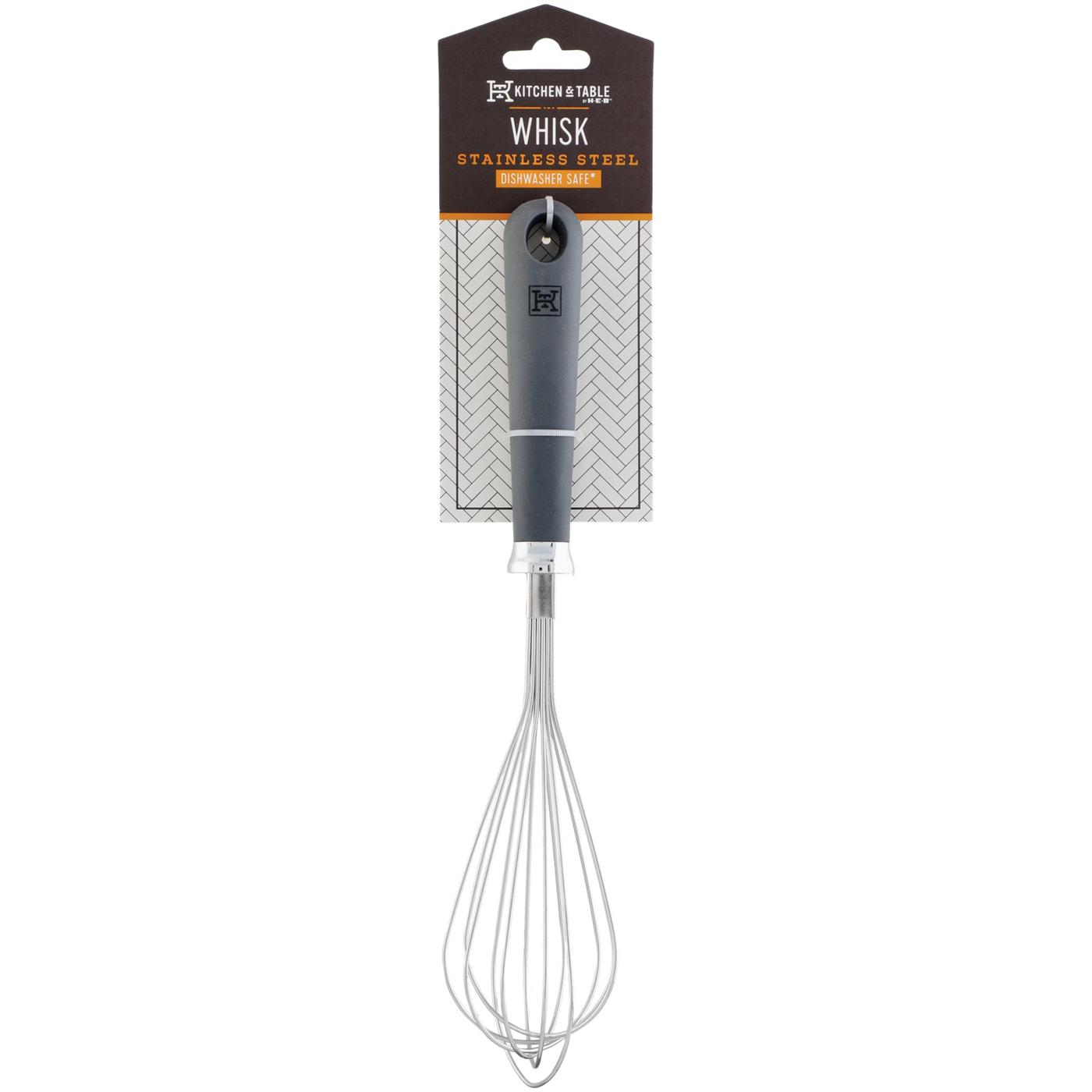 Kitchen & Table by H-E-B Stainless Steel Whisk; image 1 of 2