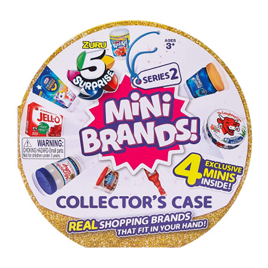 Zuru 5 Surprise Mini Brands Collector's Case, Series 2 Shop Action