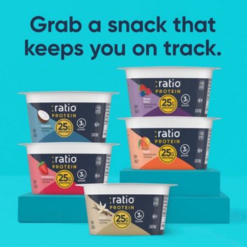 :ratio 25g Protein Key Lime Dairy Snack