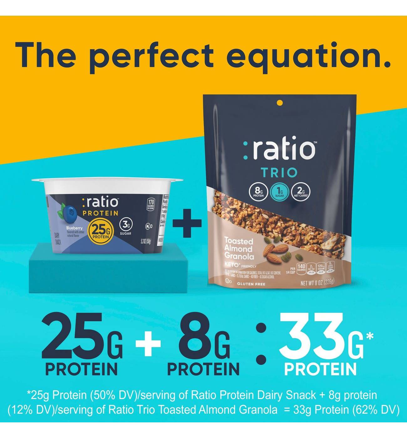 :ratio 25g Protein Blueberry Dairy Snack; image 4 of 6