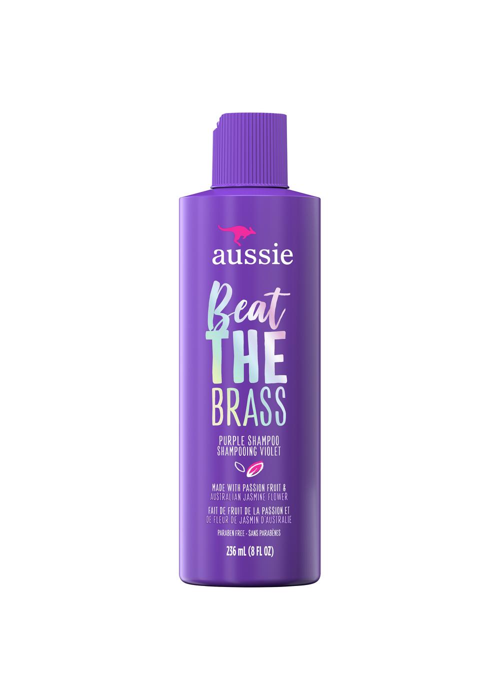 Aussie Beat the Brass Purple Shampoo; image 1 of 6