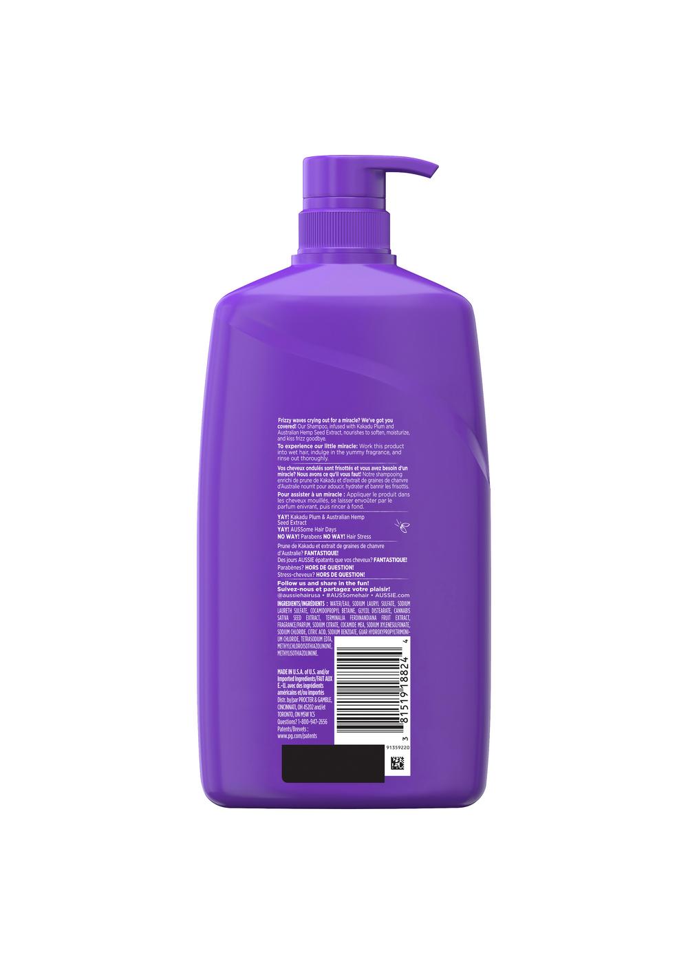 Aussie Waves Anti-Frizz Hemp Shampoo Shop Shampoo & Conditioner at