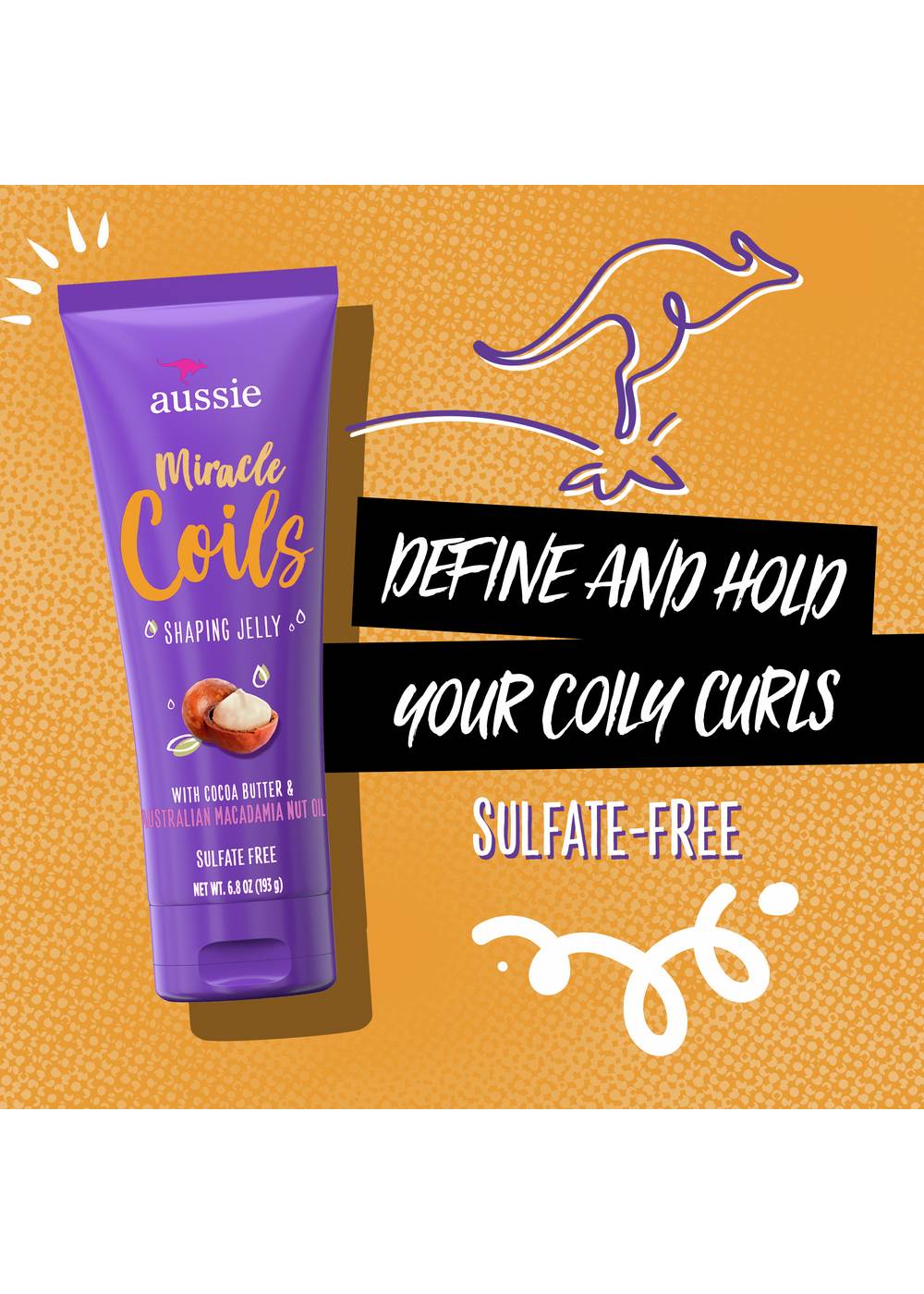 Aussie Miracle Coils Shaping Jelly - Cocoa Butter; image 3 of 4