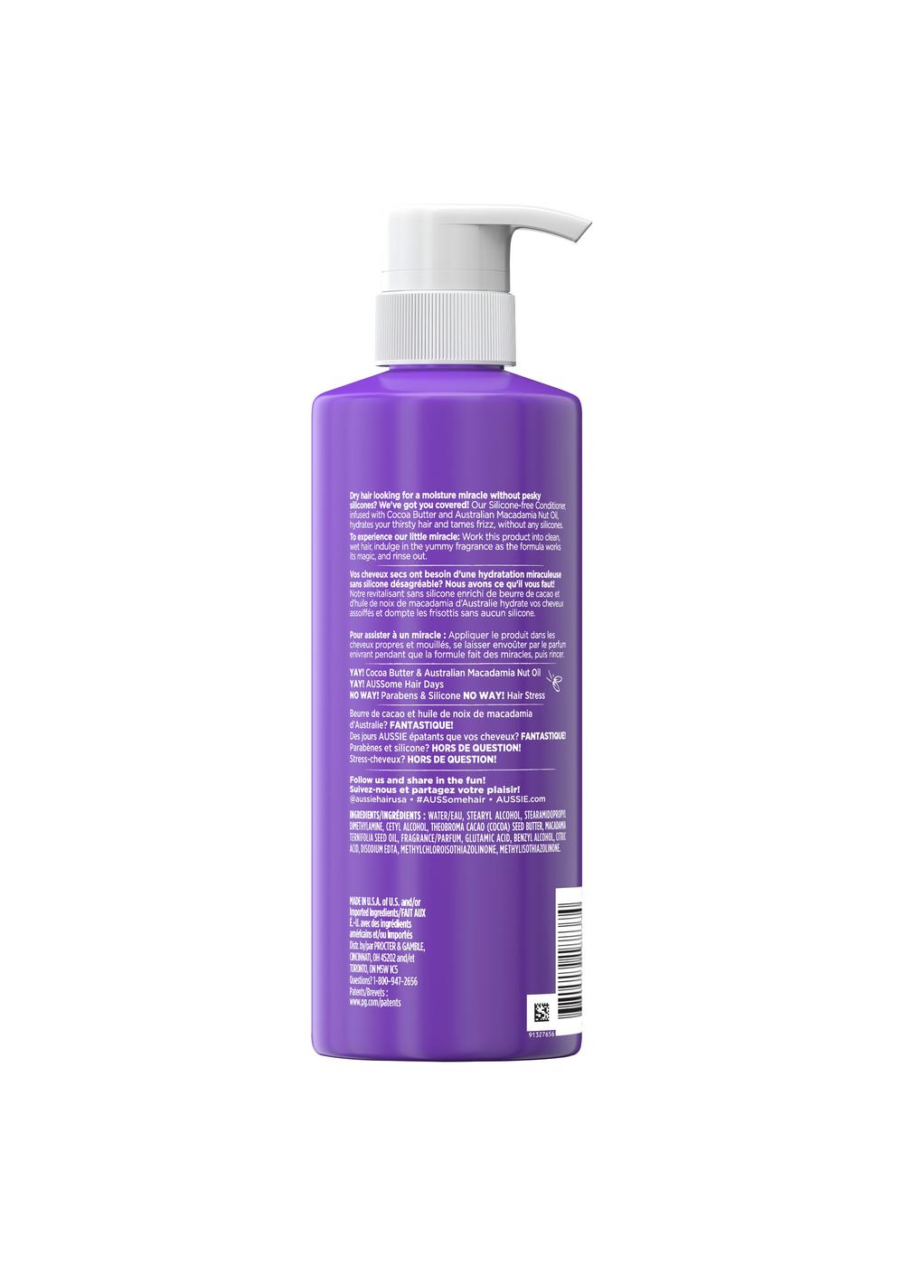 Aussie Miracle Coils Hydrating Conditioner Cocoa Butter Shop