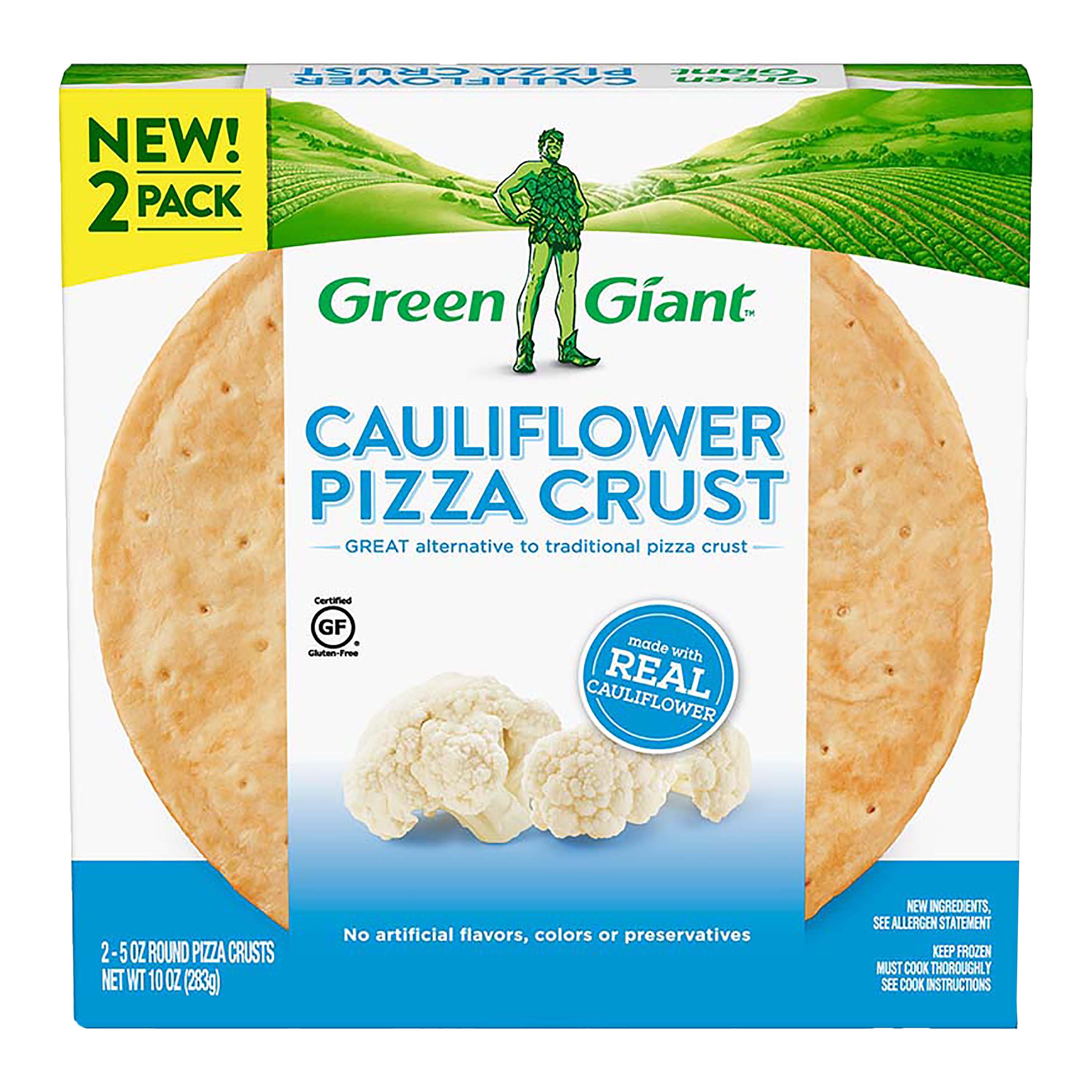 Green Giant Cauliflower Pizza Crust Shop Pizza Crusts at HEB